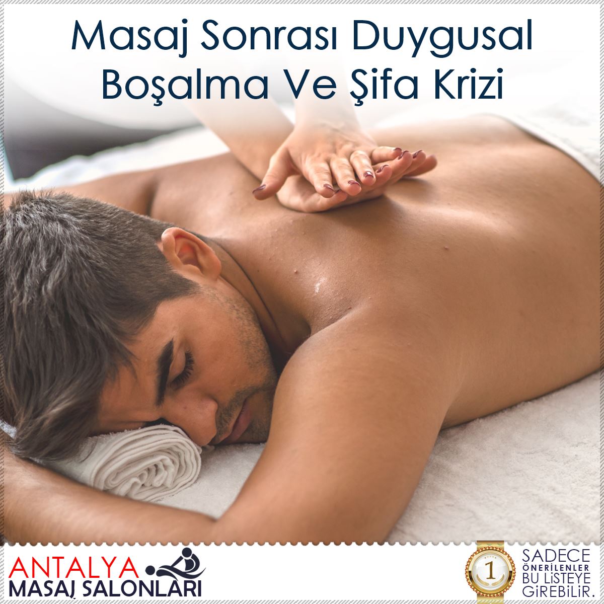 Masaj Sonrası Duygusal Boşalma Ve Şifa Krizi : Kapak Görseli
