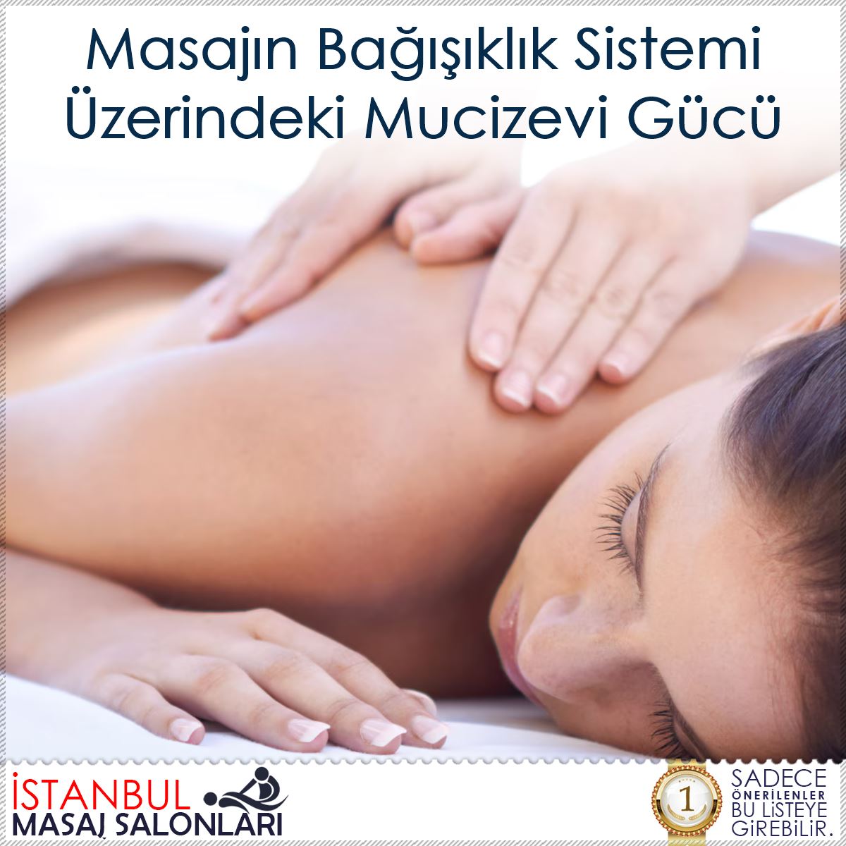 Masajın Bağışıklık Sistemi Üzerindeki Mucizevi Gücü : Kapak Görseli