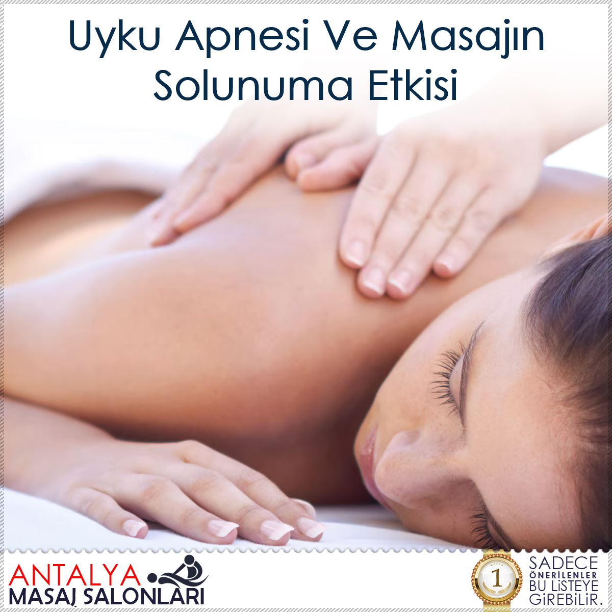 Uyku Apnesi Ve Masajın Solunuma Etkisi : Kapak Görseli